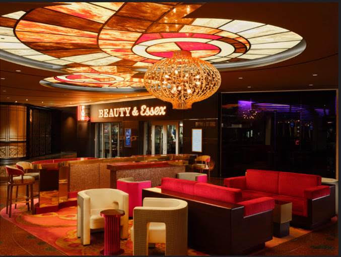 Hidden Pawn Lounge entrance outside Beauty & Essex at The Cosmopolitan in Las Vegas